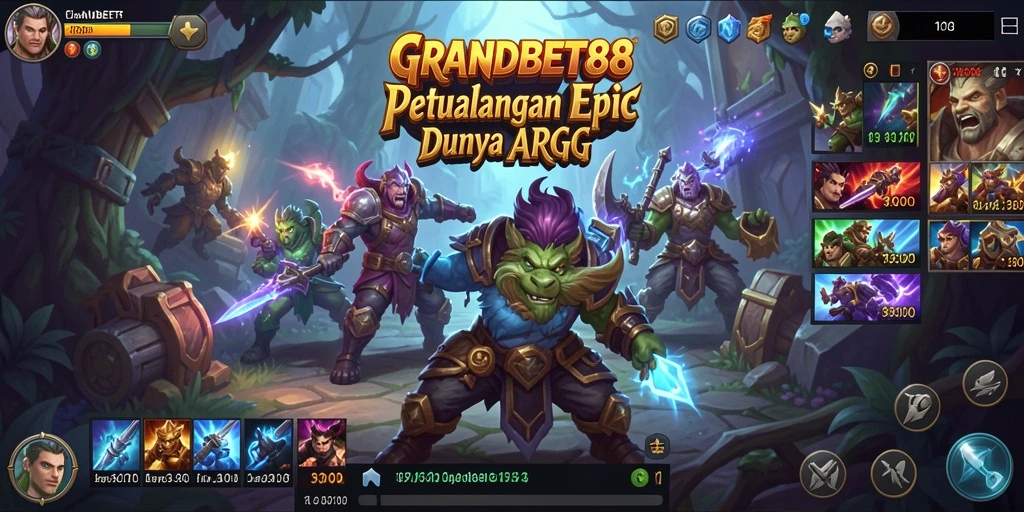 Tampilan aksi seru dalam <strong>GRANDBET88</strong> dengan grafis menakjubkan.