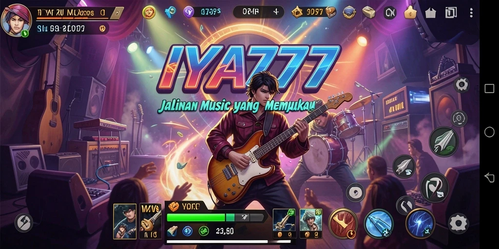 Tampilan gameplay IYA777 yang interaktif dan menyenangkan.